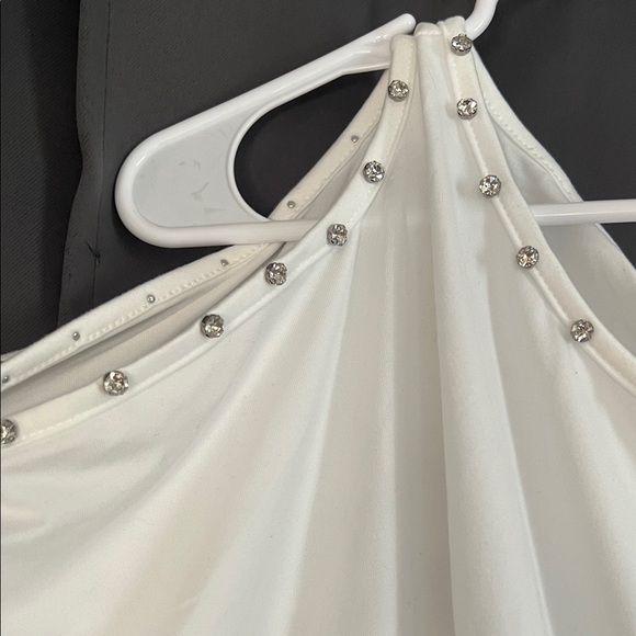 SHEIN Open Shoulder Tops - Black & White - Picture 3 of 5